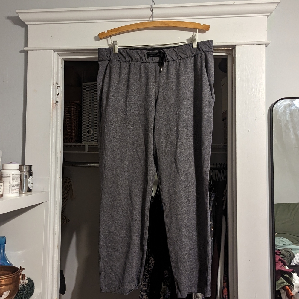 Lululemon Gray Workout Pants